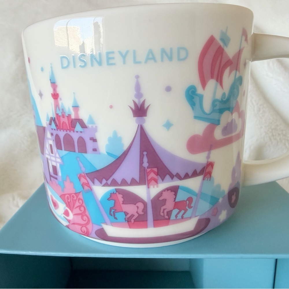 Starbucks 'You Are Here Collection' Disneyland Fantasyland Mug -  New in Box - Picture 4 of 15